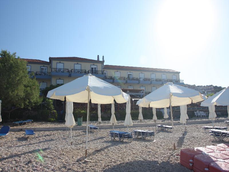 Pebble Beach Hotel Plomari Exterior foto